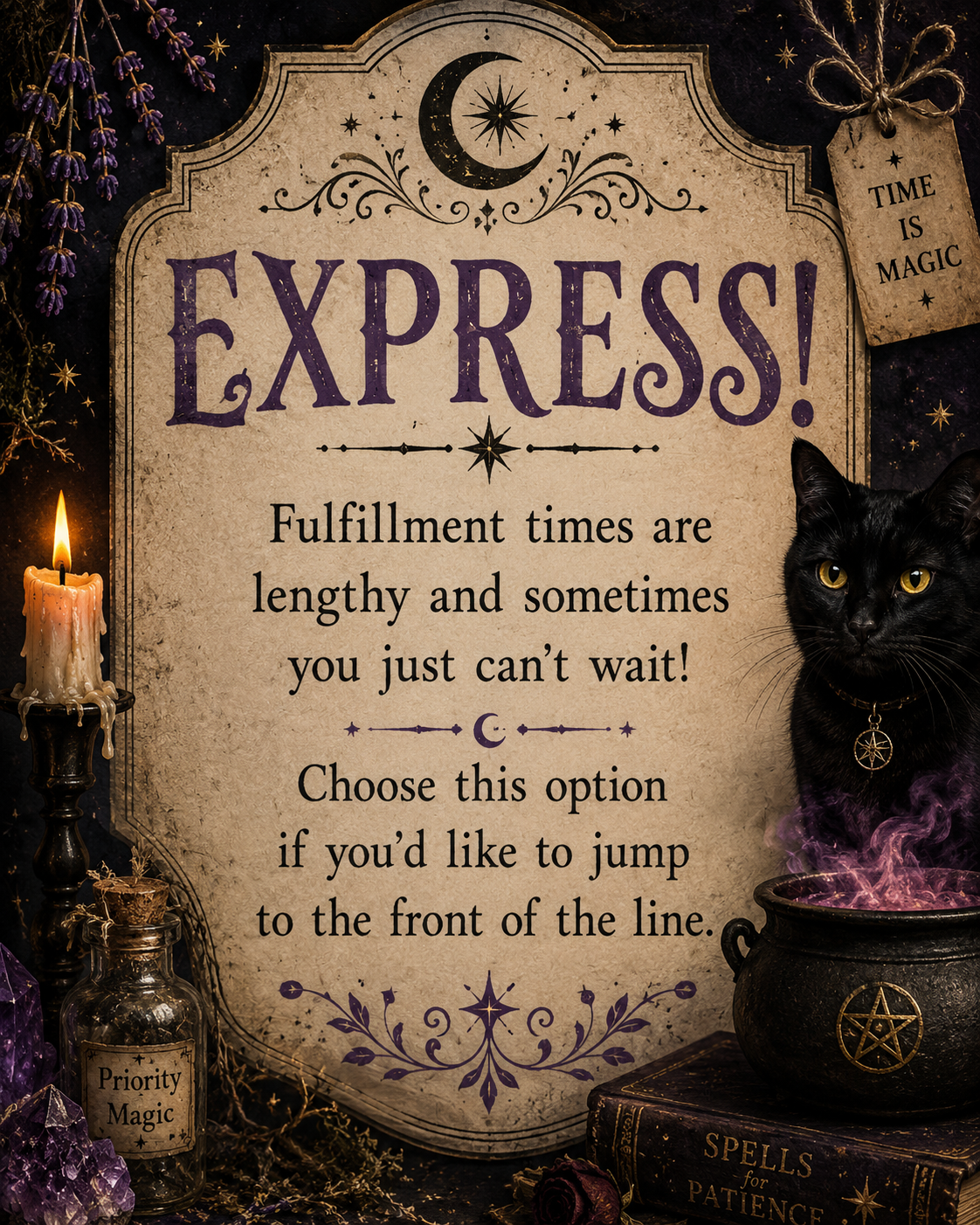 Express! Jump to the front of the line!!