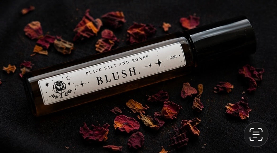 Blush.