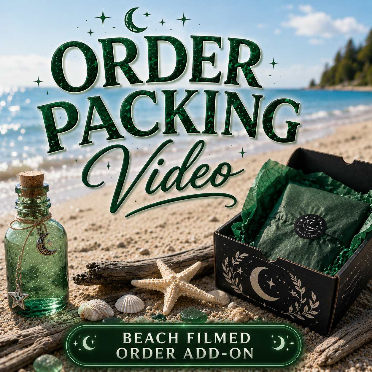 Add-On Order Packing Video (At the Beach!)